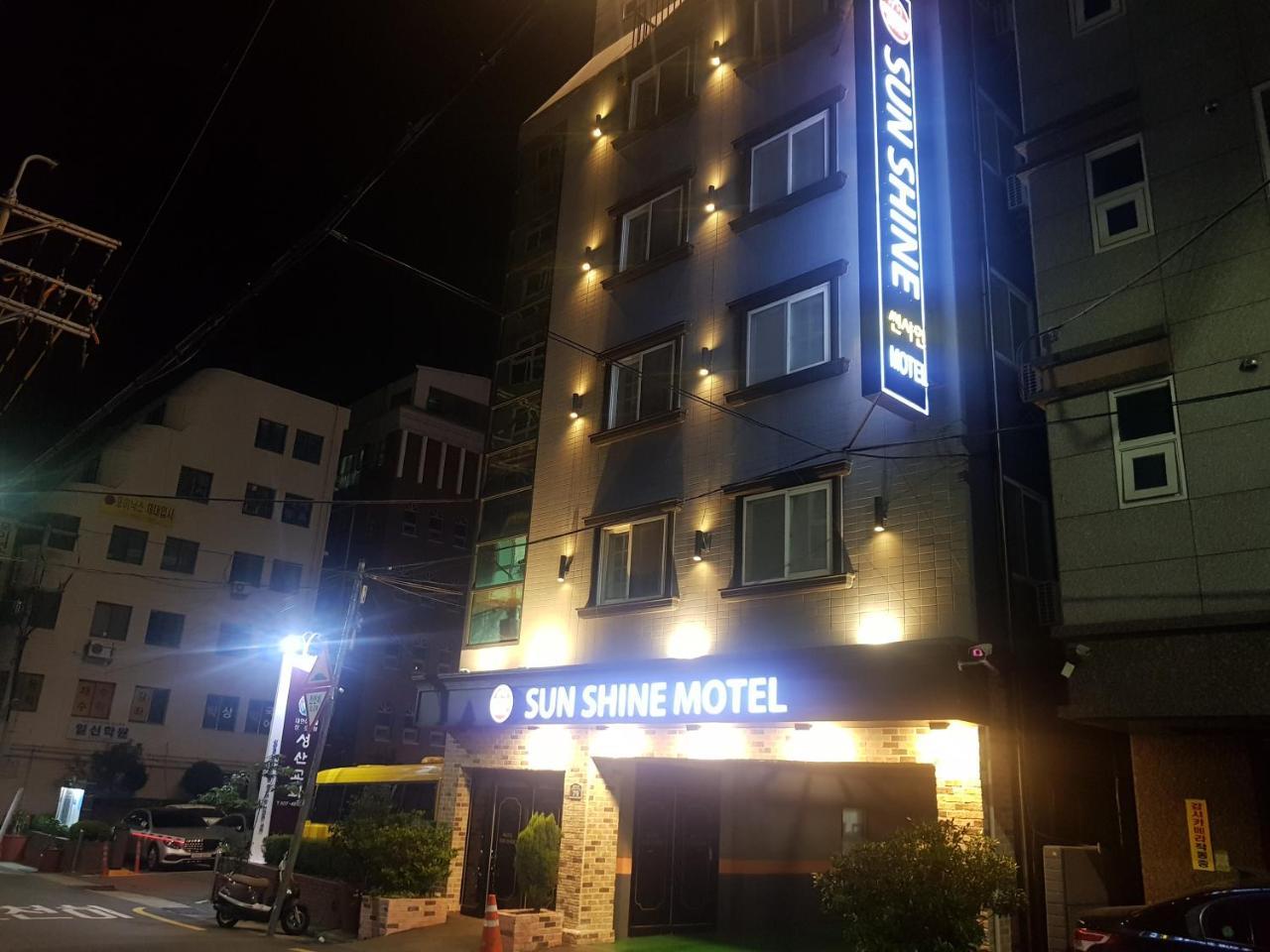 Sunshine Motel Busan Bagian luar foto